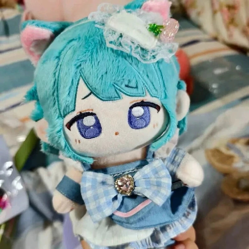 New 20cm Game Ensemble Stars! Shino Hajime Figures Plush Cosplay Plush Doll Stuffed Dress Up Cotton Doll Toy Kawai Birthday Gift