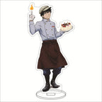 Anime Fullmetal Alchemist Acrylic Stand Action Figure PVC Desktop Stand Model Toy Christmas Gif