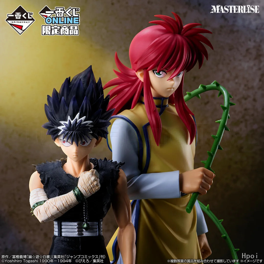 【Original】BANDAI Ichiban KUJI YuYu Hakusho Dark Martial Arts Society Vol.2 A Award Kurama MASTERLISE Figure Model Toy