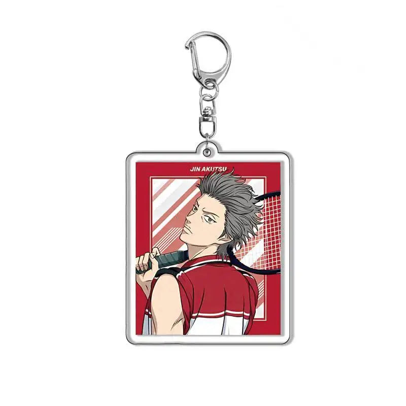 NEW THE PRINCE OF TENNIS Acrylic Keychain Lovely Baby Bag Charms Pendant Friends Gift Fans Fun Key Chain Cute Souvenir Creative