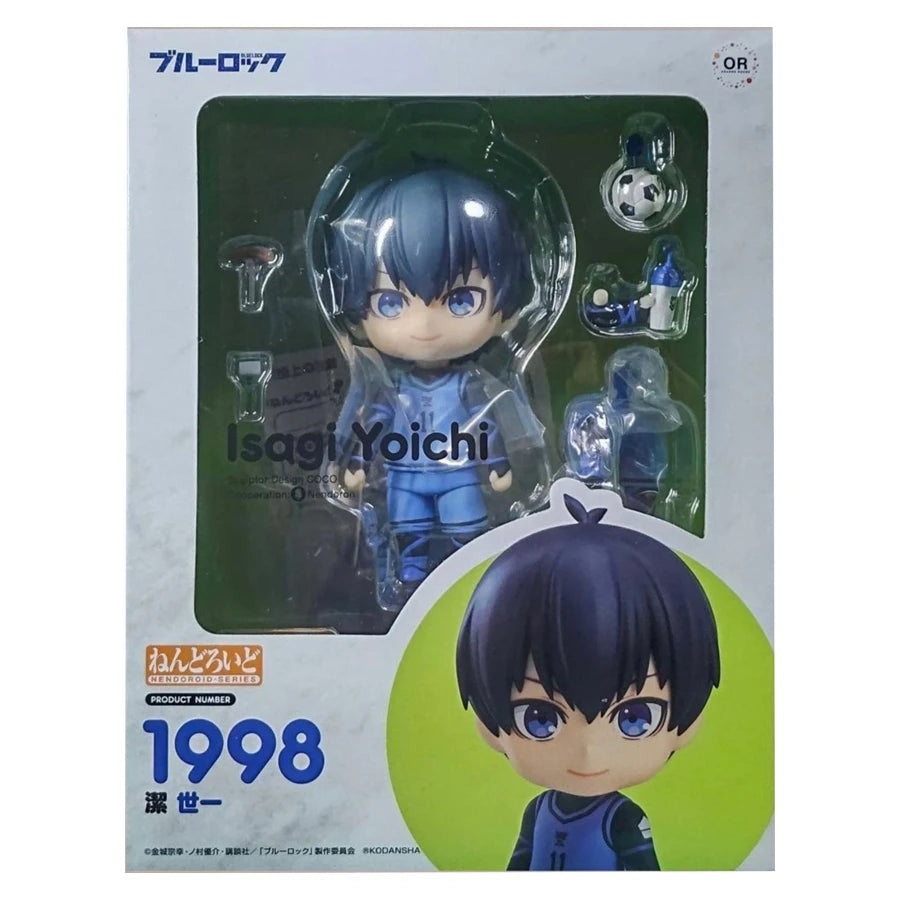 10cm #1998 Yisagi Yoichi Anime Figure Anime Blue Lock #2056 Seishiro Nagi Action Figure PVC Collection Model Toys for Kids Gifts