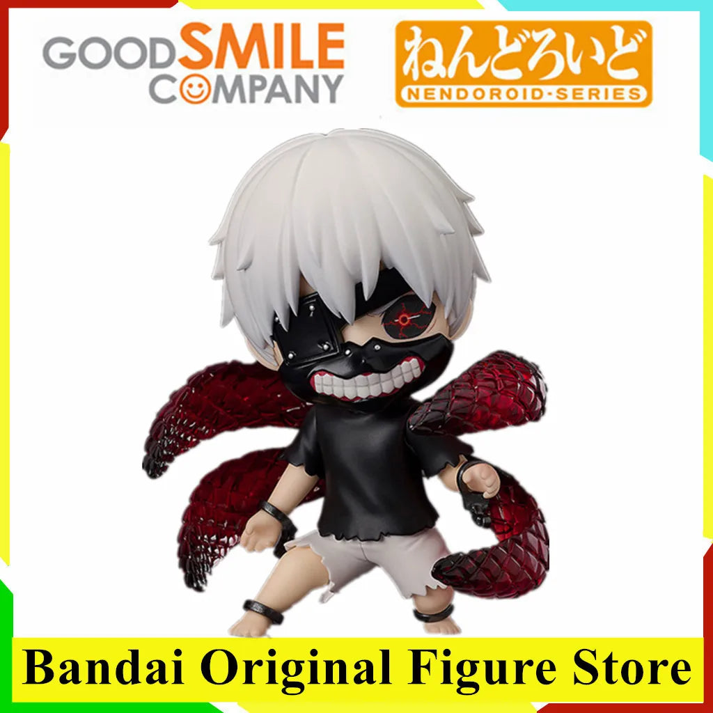 Origianl Anime Tokyo Ghoul Ken Kaneki Action Figure Toys Kwaii 2734 Q Ver.  PVC Model Collection Doll Movable Joint Doll