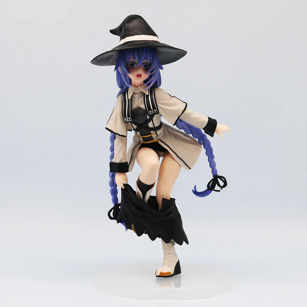 Magician Roxy Migurdia Action Figure Mushoku Tensei：Jobless Reincarnation Anime Figure PVC Adult Collection Model Doll Toys