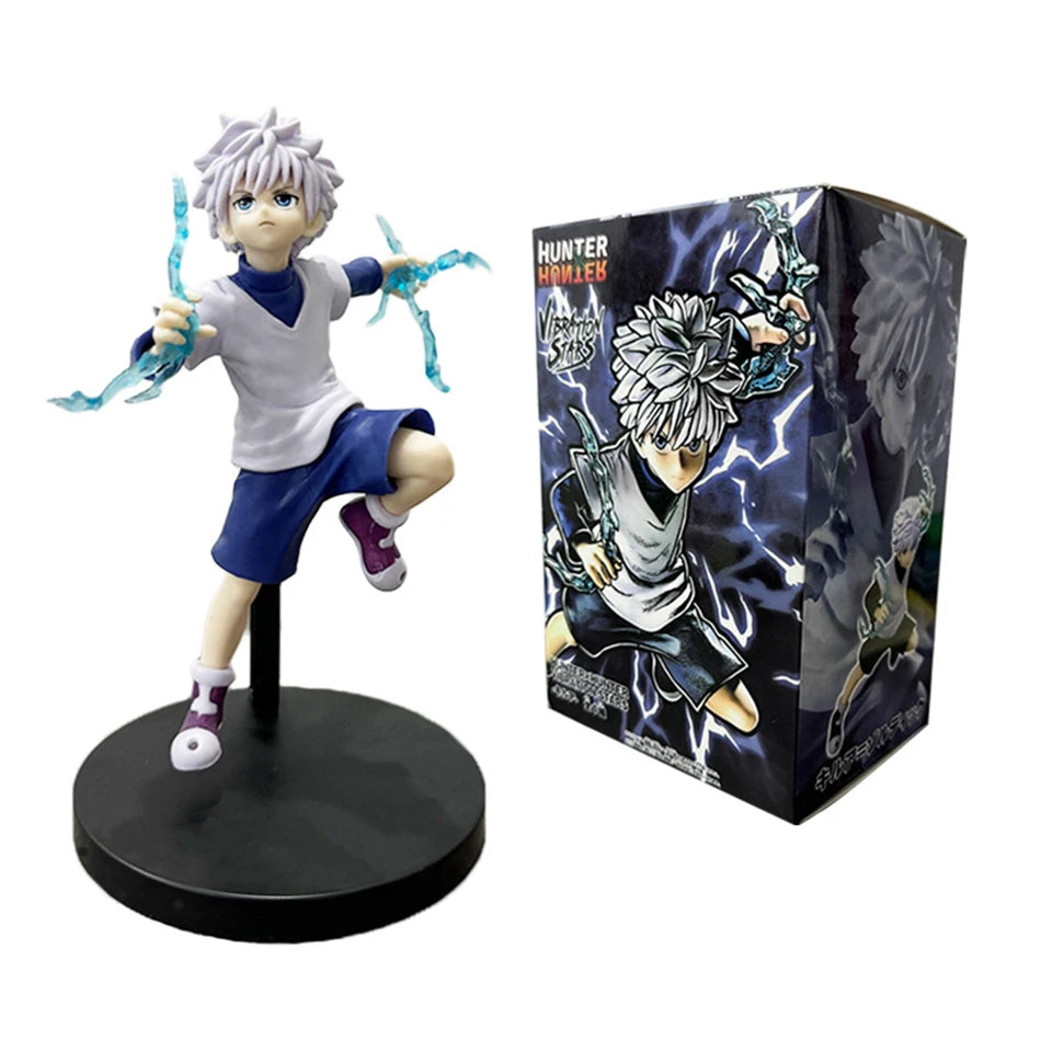 15-23cm Hunter x Hunter Chrollo Lucilfer Anime Figure Hisoka  Action Figure Killua Zoldyck Kurapika Figurine Collectible Model T