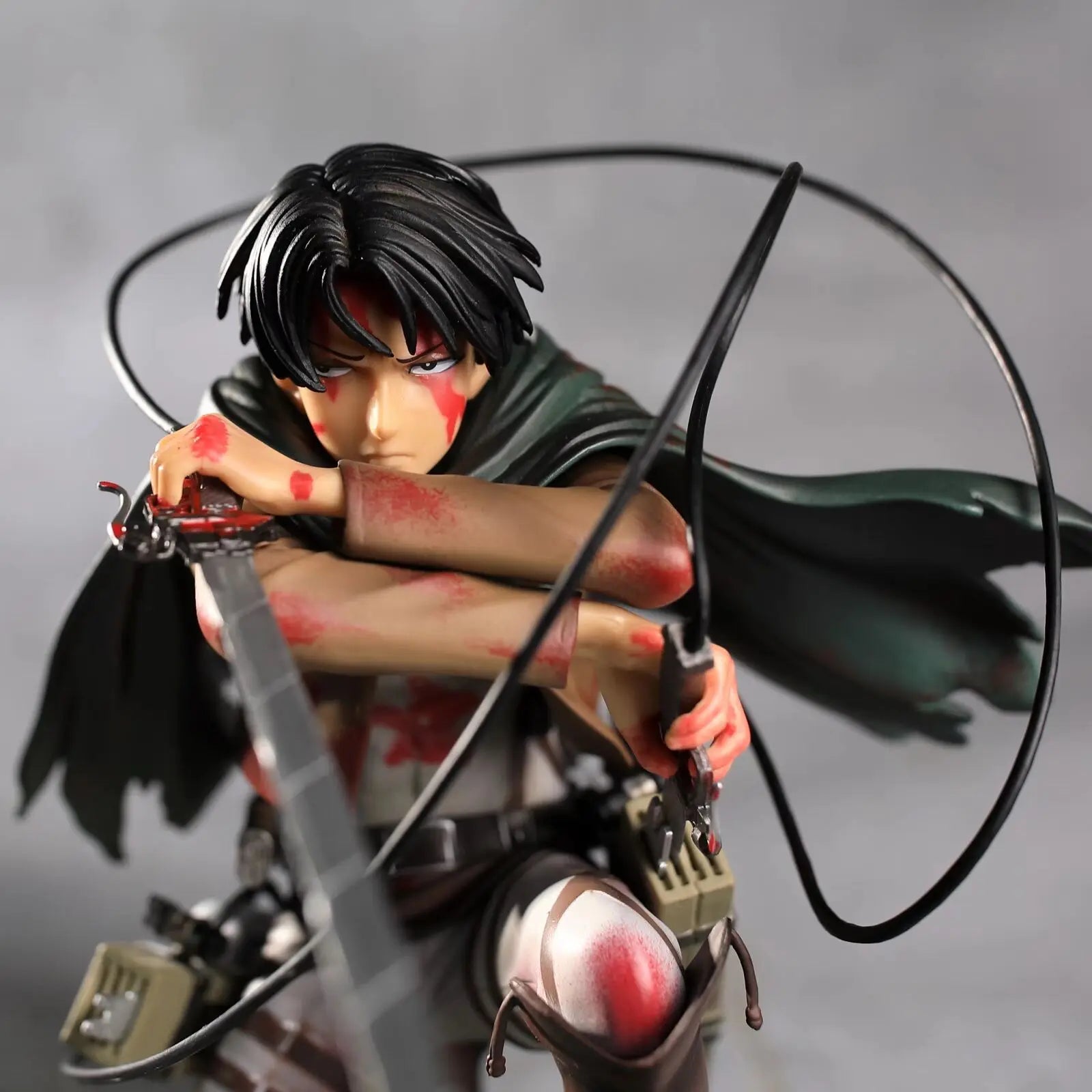 Anime Attack on Titan Figure Rival Ackerman Action Figure Ver. Levi PVC Action Figure Rivaille Collection Model Toys Gift