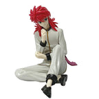 Figura de Anime YuYu Hakusho de 8cm, figura de acción de Urameshi Yusuke, figura de tapón de fideos Kurama, colección de PVC par