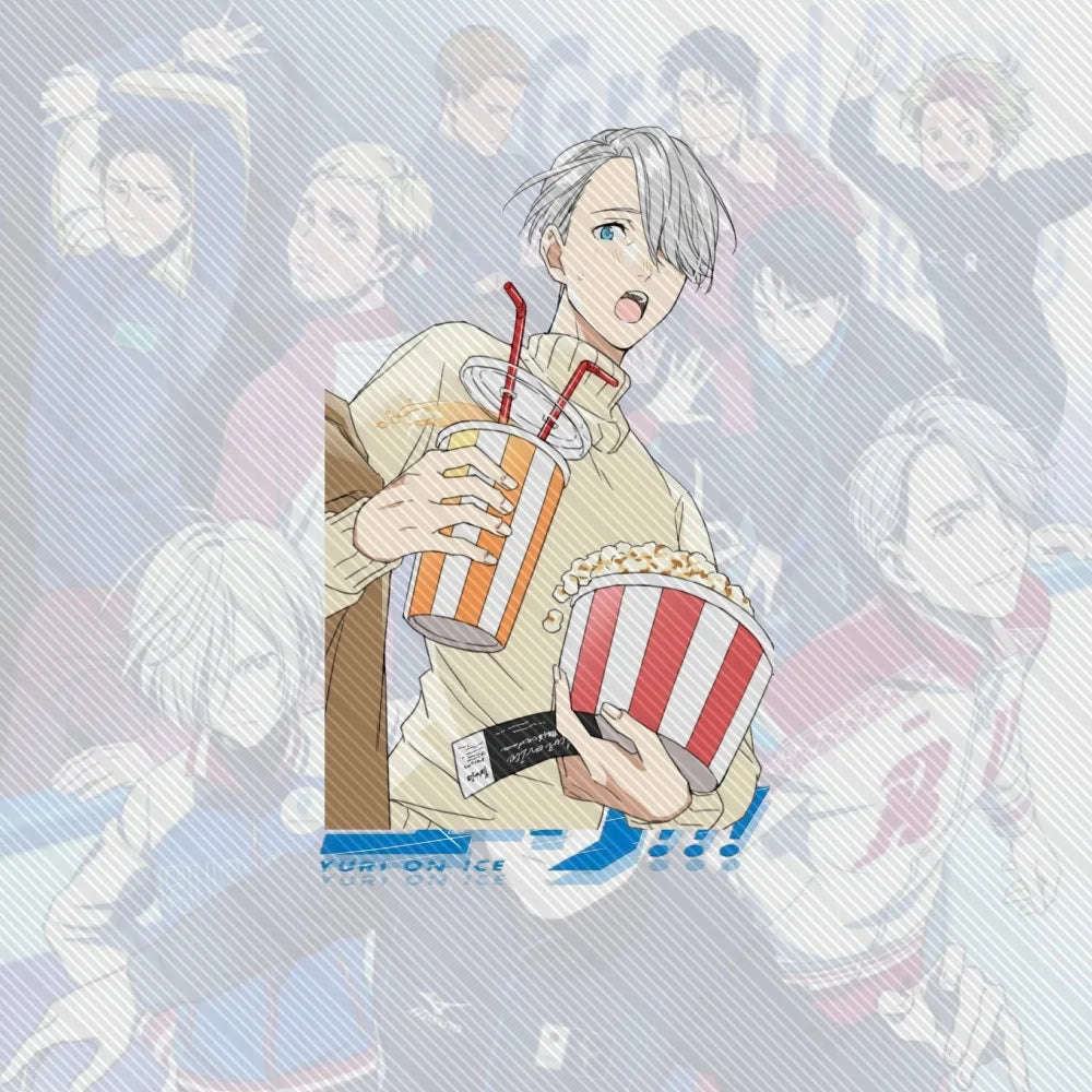 15CM Anime Yuri on Ice Acrylic Stand Model Cosplay Charm Characters Ornament Accessories Goods Collection Christmas Gifts