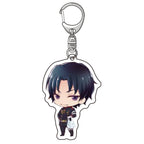 6CM Anime Seraph of the End Acrylic Keychain Model Cosplay Charm Characters Ornament Accessories Goods Collection Gifts