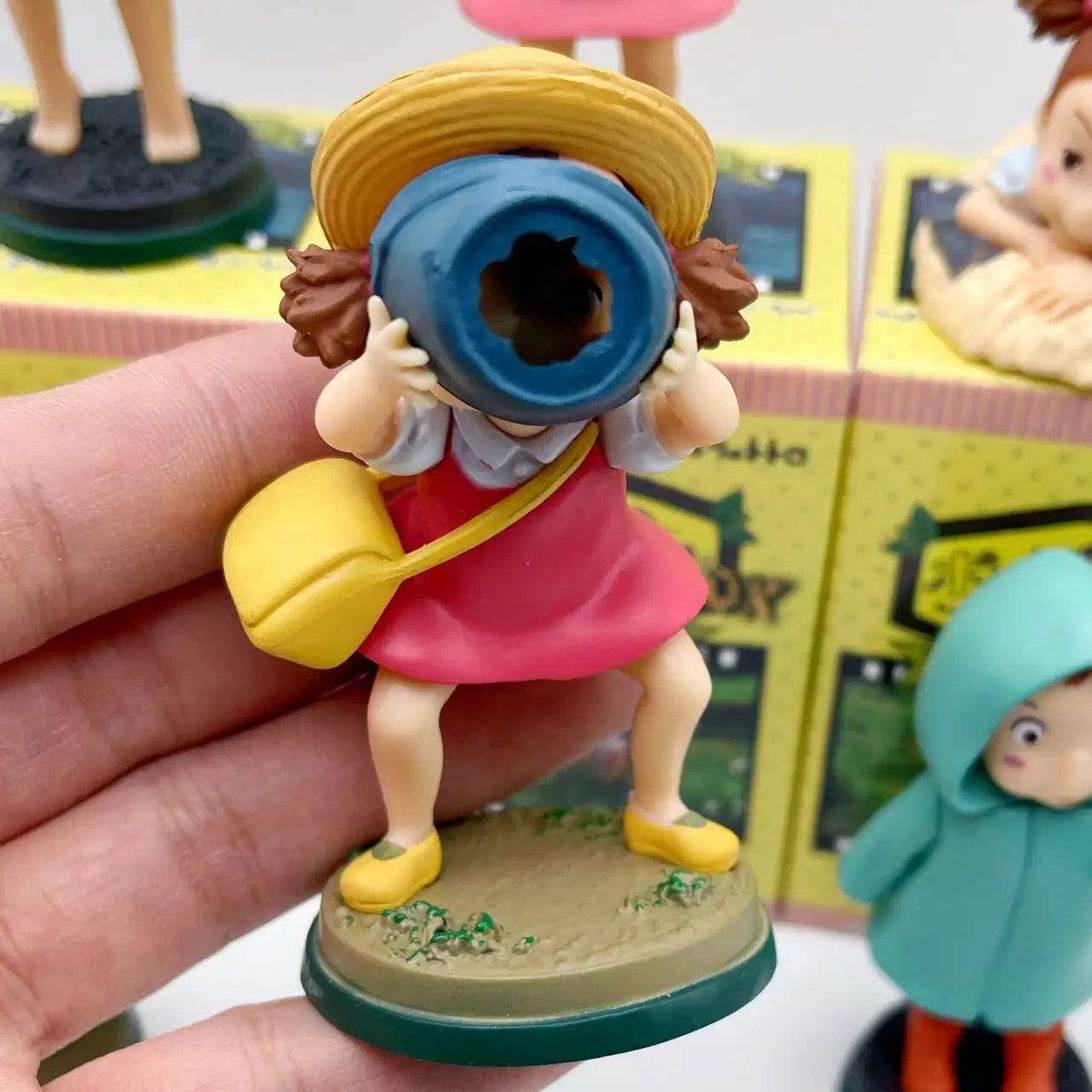 New Arrival Anime Cute Doll Cute Movie Character Ponyo Blind Box Pvc Figure Model Desktop Decoration Kids Toys Birthday Gifts