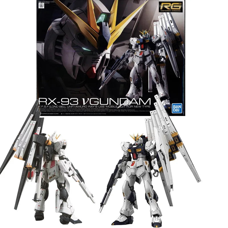 Fast Shipping Bandai RG RX-78-2 WING UNICORN GOD GUNDAM ASTRAY EXIA EPYON SAZABI Anime Original Model Toy Action Figure Children