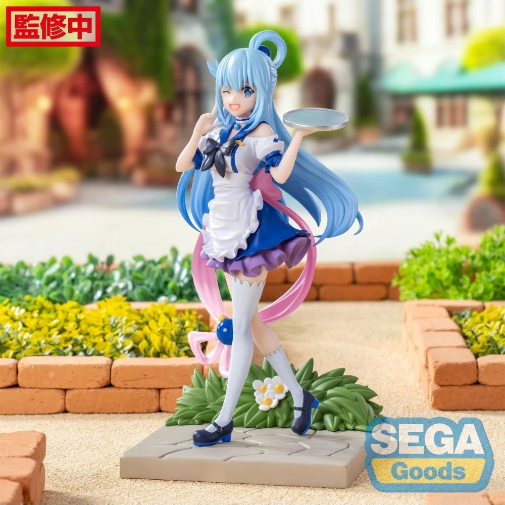 In Stock SEGA Original Genuine Anime Kono Subarashii Sekai Ni Shukufuku O! 3 Aqua Luminasta 18cm Collections Model Toy Figures