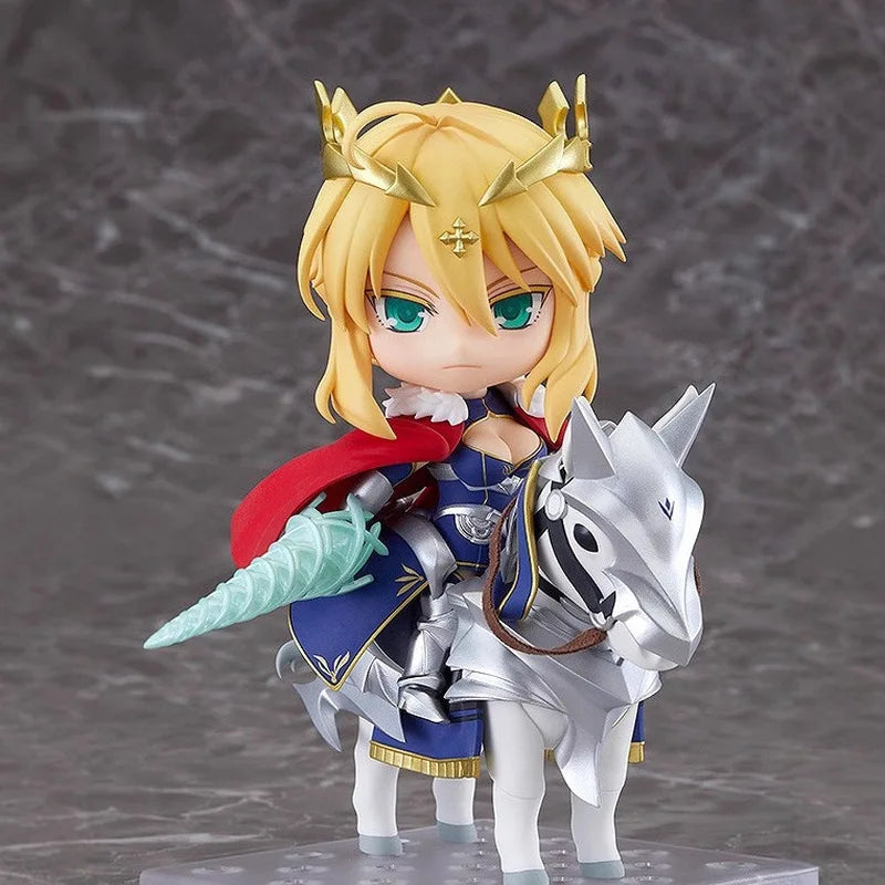 10cm Fate Grand Order Altria Pendragon Lancer Ver. Multiple Accessories Pvc Game Girl Figure Collectible Model Statue Fans Decor