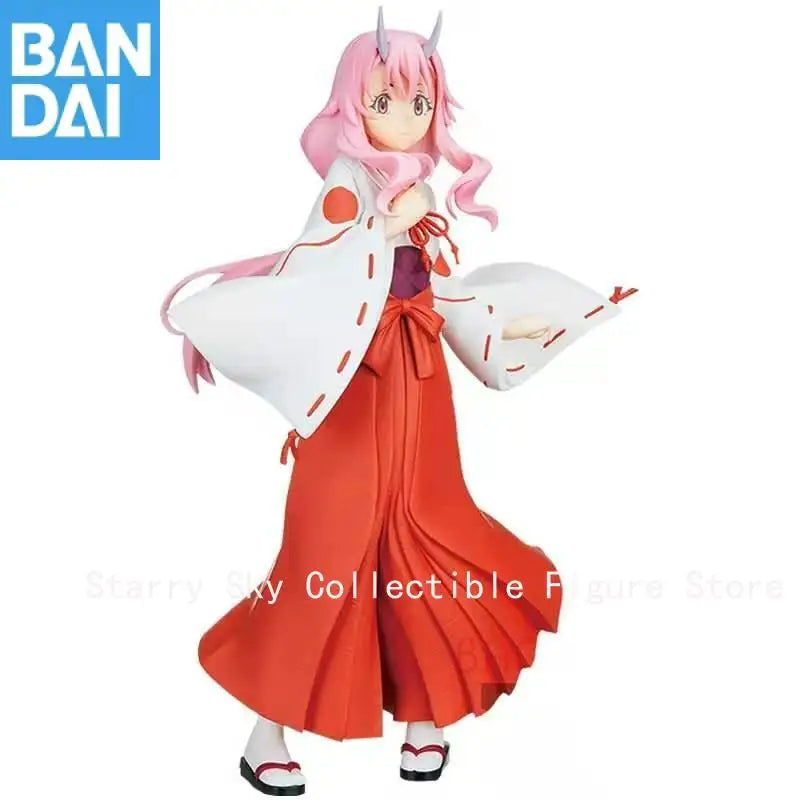 Genuine Bandai That Time I Got Reincarnated As A Slime Espresto Maiden Costume Texture Shuna Figure Model Collector Figurine Toy
