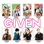 Given Satou Mafuyu Hot BL Anime 15CM Acrylic Stand Desk Decor Display Figure Cartoon Merch Gift for Friends Fan gift