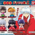 Q version Cute Inuyasha figure decoration blind box Sesshomaru Kagome model new sitting figure Gifts suitable for all ages
