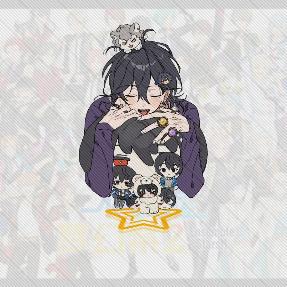 15CM game Ensemble Stars!! UNDEAD Acrylic Stand Model Cosplay Characters Ornament Accessories Goods Christmas Gifts