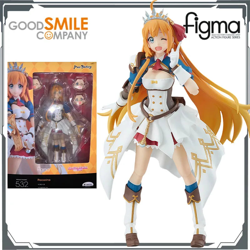 GSC Original Figma Princess Connect! Re:Dive Kokkoro & Pecorine & Karyl Anime Figures Toys for Boys Christmas Gift Collectible