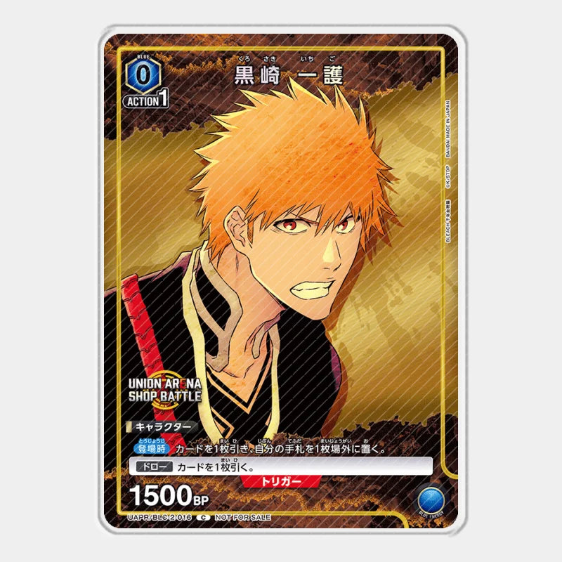UA Bleach Thousand-Year Blood War Acrylic Card Toushirou Kurosaki Ichigo Kuchiki Rukia Nodt Cards Anime Game Collection Toy Gift