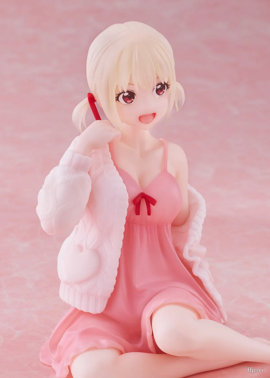 13CM Anime Lycoris Recoil Nishikigi Chisato Figure Homewear Model Toy Gift Collection Action Figure Doll PVC