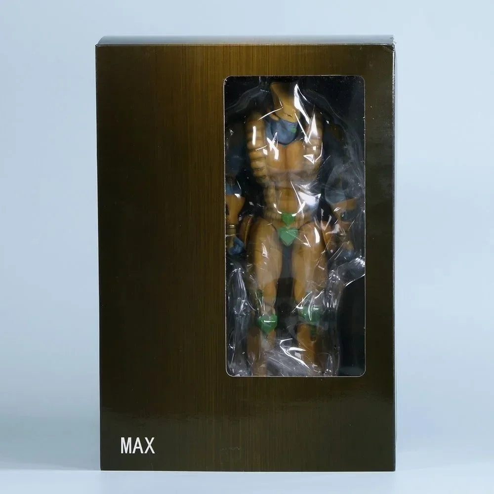 Anime jojo bizarre adventure Super Action Statue Big 25cm Action Figure Kujo Jotaro Dio Brando Star Platinum The World With Box
