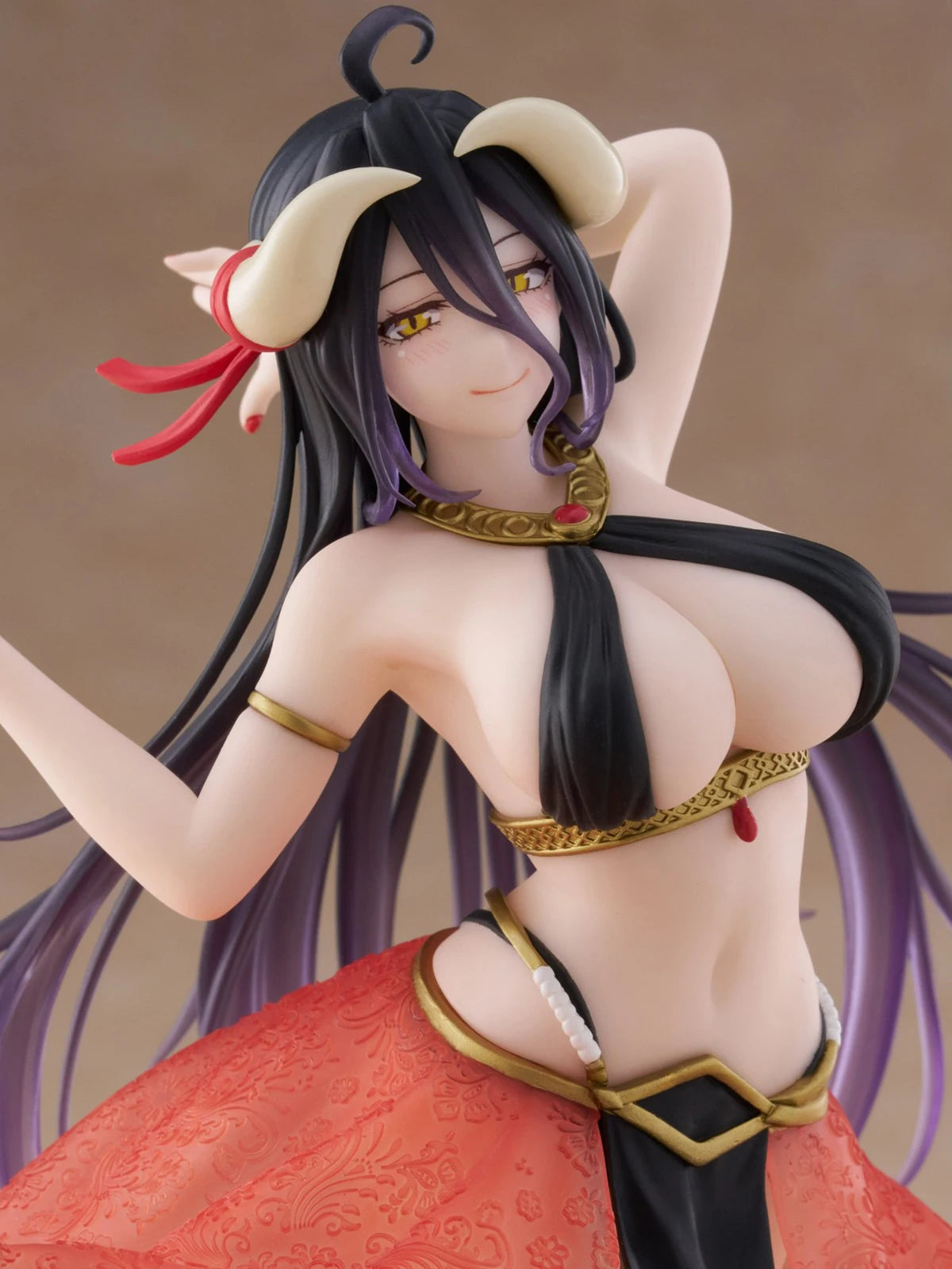 Original Genuine Taito Prepainted Coreful Figure Overlord Albedo Odoriko Ver. H=180mm Anime Character Model Figure Decoration