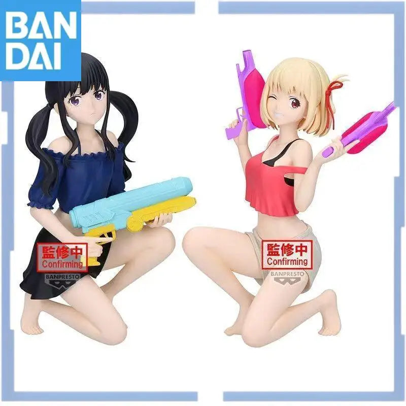 Bandai Namco Banpresto Lycoris Recoil Nishikigi Chisato Lnoue Takina Espresto Aqua Twinkle Pvc Figure Model Collector Toy Gift