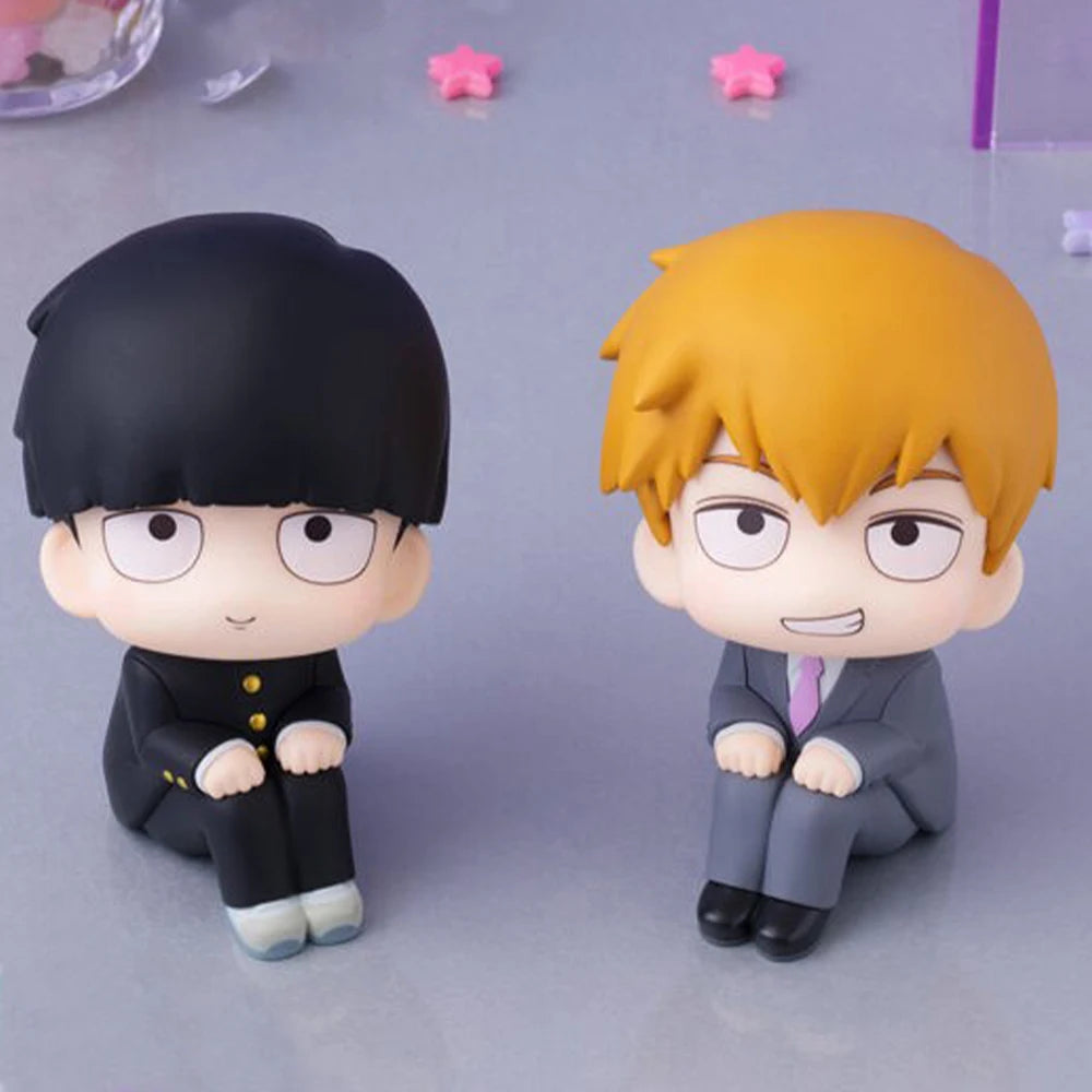 Anime Figure Kageyama Shigeo Figures Mob mini action figures Reigen Arataka Figure Doll PVC Model Toys Adult ornament gifts 11cm