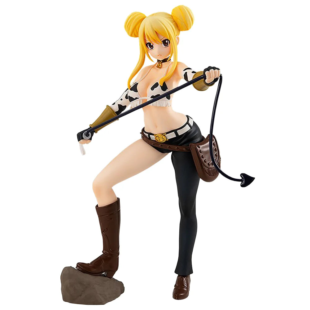 Anime Figure Lucy Heartfilia maid action figures Lucy Heartfilia Aquarius Form figurine Erza·Scarlet PVC Model statue gifts 18cm