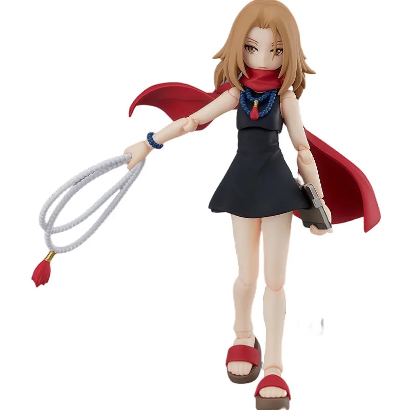 GSC Original Figma Shaman King Anna Kyoyama 140mm Anime Action Figures Toys for Boys Christmas Gift Collectible Model Ornaments