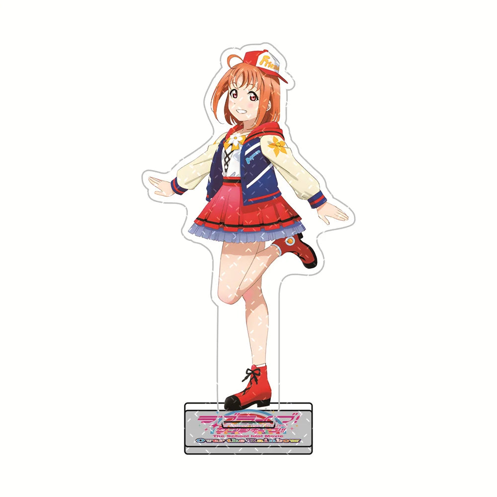 Anime Love Live! Sunshine!! 15cm Acrylic stand Yoshiko/You /Hanamaru/Riko tabletop decoration elegant Gifts Character Collection