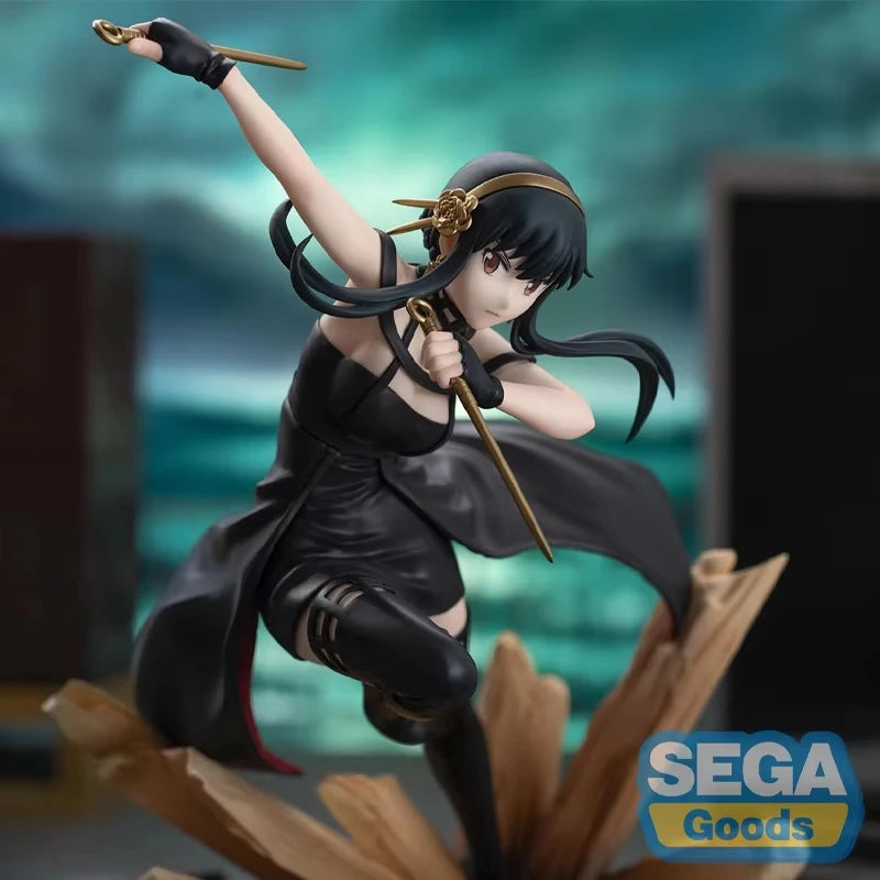 In stock SPY FAMILY Luminasta YOR FORGER LOID mission extend Original Anime Figure Model Toy Desktop ornaments decorate Gift