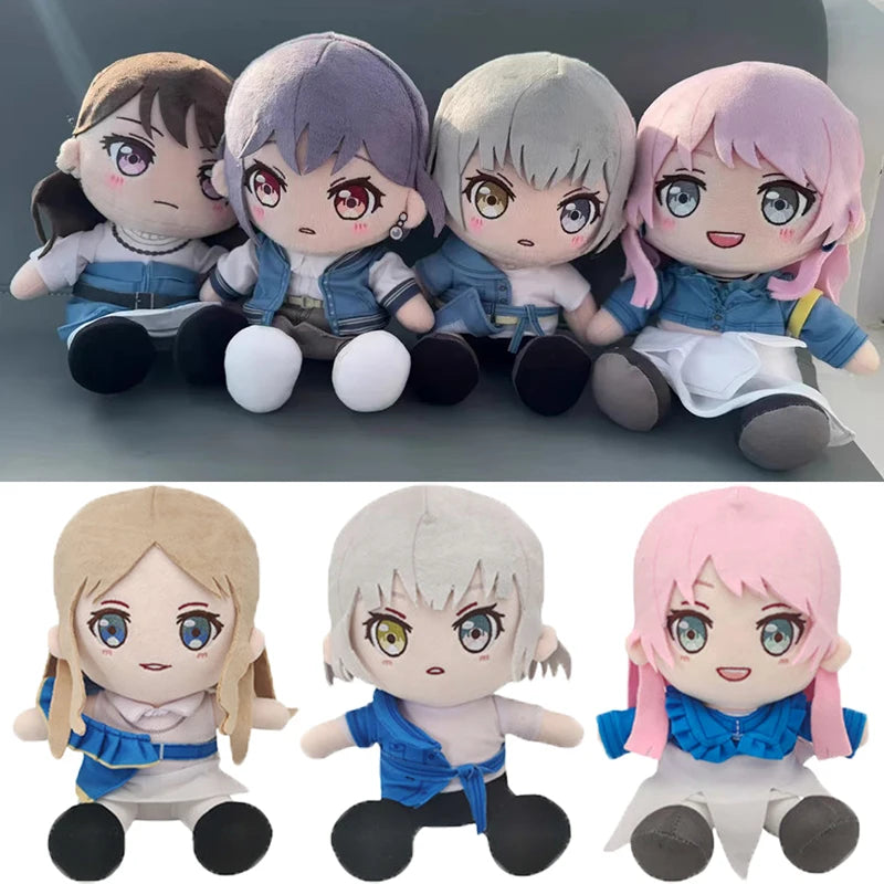 Anime MyGO Plush Toys Cartoon BanG Dream Nendoroid Stuffed Dolls Anon Chihaya Soyo Nagasaki Taki Shiina Rana Kaname Plushie Figures Gift