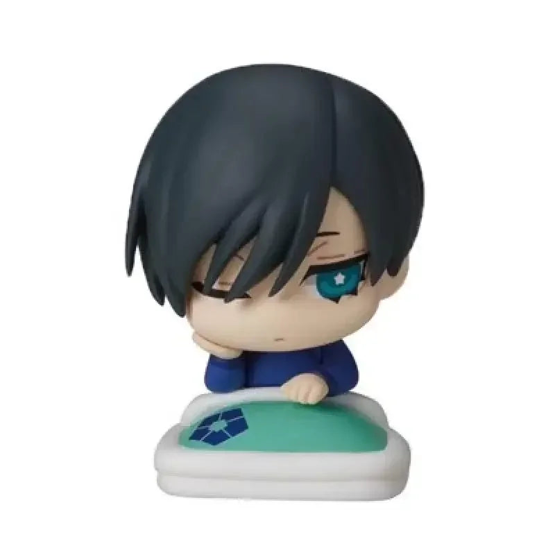 Anime Blue Lock Gashapon Figures Nagi Seishiro Isagi Yoichi Action Figure Halloween Decoration Chigiri Hyoma Pvc Model Xmas Gift