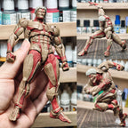 Attack On Titan Figure The Armored Titan Action Figures Pvc Collection Model Desk Decoration Statue Kids Toys Christmas Gifts