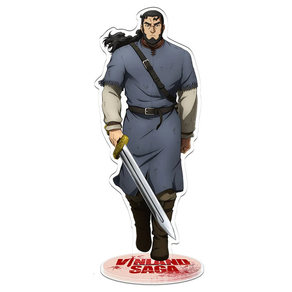 15CM Anime Vinland Saga Acrylic Stand Model Cosplay Charm Characters Ornament Accessories Goods Collection Gifts