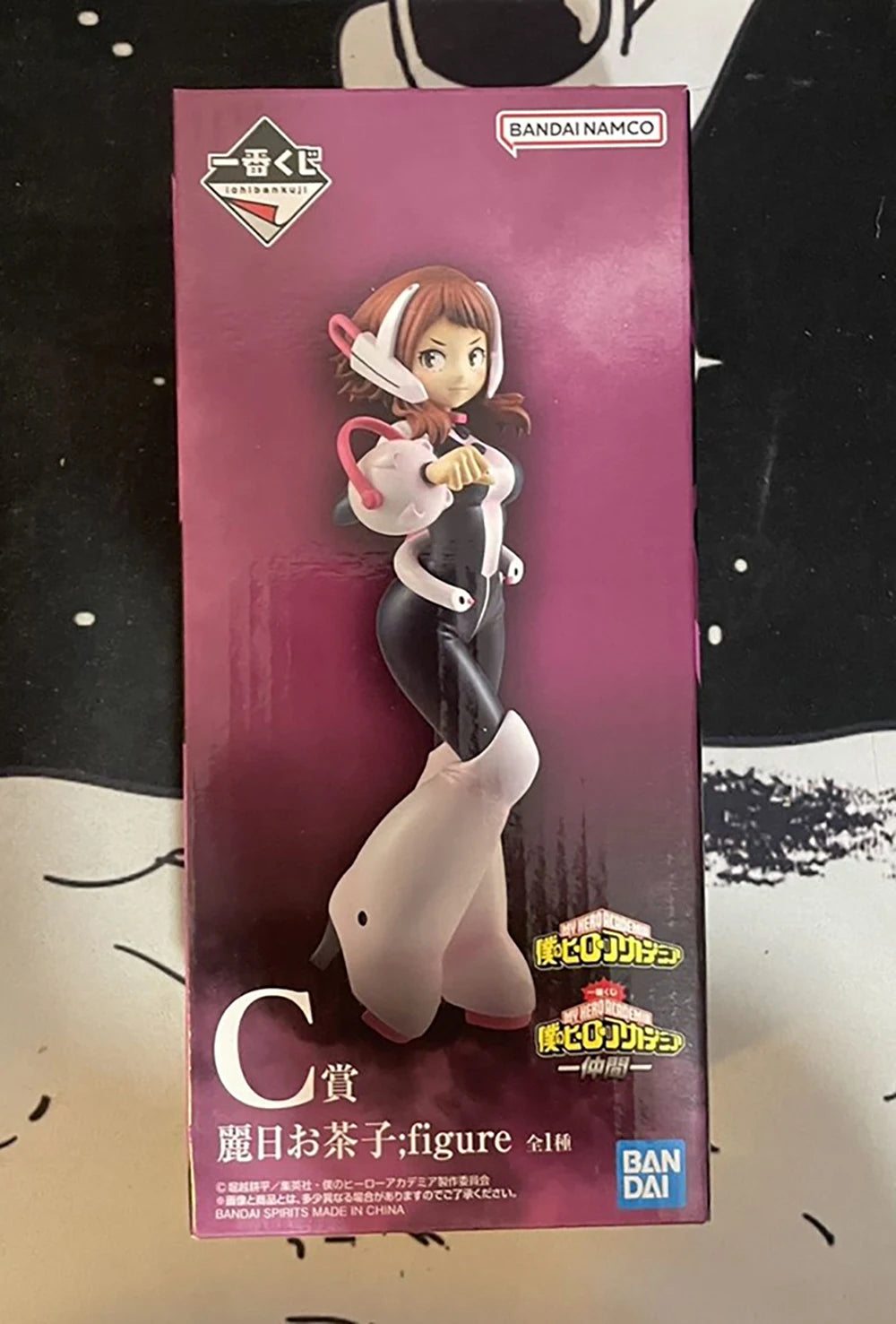 In Stock BANDAI Banpresto Original Anime My Hero Academia-Ochaco Uraraka Anime Figures Model Collection PVC Model Toys