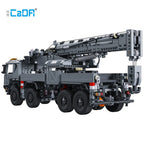 Cada Military RC Engineering Vehicle Truck Crane Building Blocks Control Remoto Rescue Vehicle City Car Bricks Toys Children