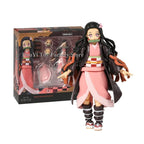 Figma Demon Slayer Figure Kimetsu no Yaiba Rengoku Kyoujurou 553 Tanjirou 498 Kamado Nezuko Kamado 508 Agatsuma Zenitsu 522 Toys