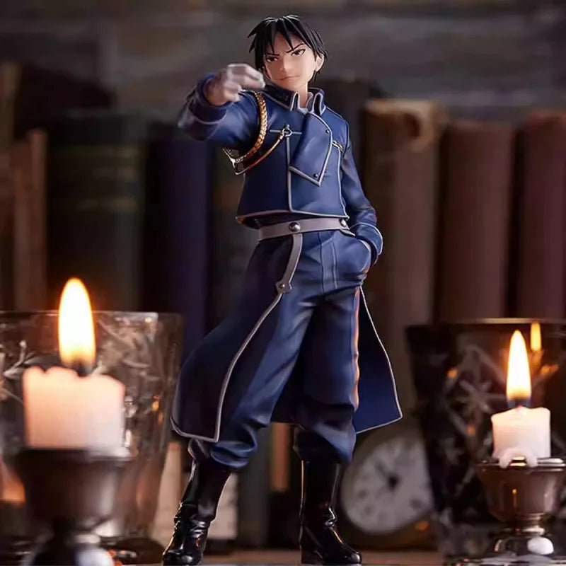 Hot Sale Original Gsc Pop Up Parade Fullmetal Alchemist Fa Roy Mustang Riza Hawkeye Anime Figure Collection Model Birthday Gift