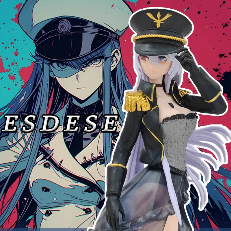 24CM Ga Kill! Esdese Akame KO Action figurine Chassis Statue Desktop Ornament Decor Toys Kawaii Girl Trendy Toys Exquisite Gifts