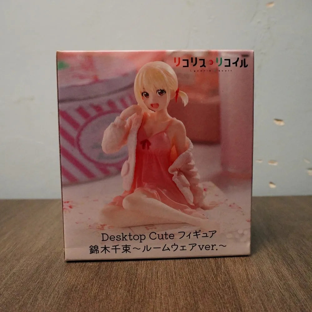 In Stock Lycoris Recoil Chisato Nishikigi Outfit Travel Water Gun Shape Collectible Anime Action Figures Desktop Model Toys Gift