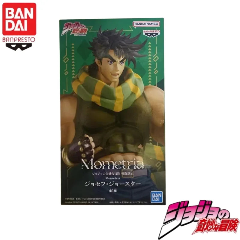 In Stock 100% Original Bandai Jojo's Bizarre Adventure Battle Tide Mometria Joseph Joestar Cars 22Cm Pvc Figure Model Toy Gift