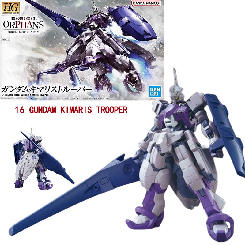 Bandai Genuine HG IBO 1/144 GUNDAM Barbatos Gusion Hajiroboshi Astaroth Anime Action Figure Collectible Assembly Model Toys Gift