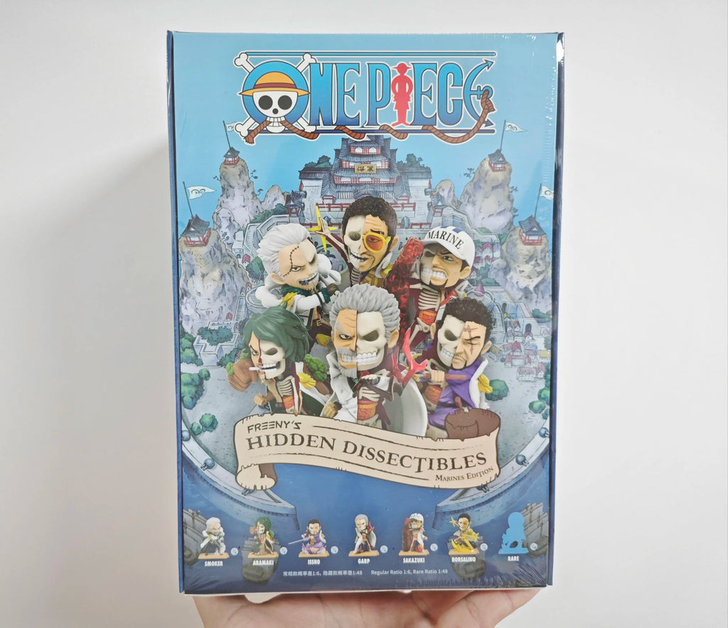 Mightyjaxx One Piece 8th Generation Navy Admiral Authentic Collectible Anime Figure Blind Box Half Dissection Series Trendy Gift