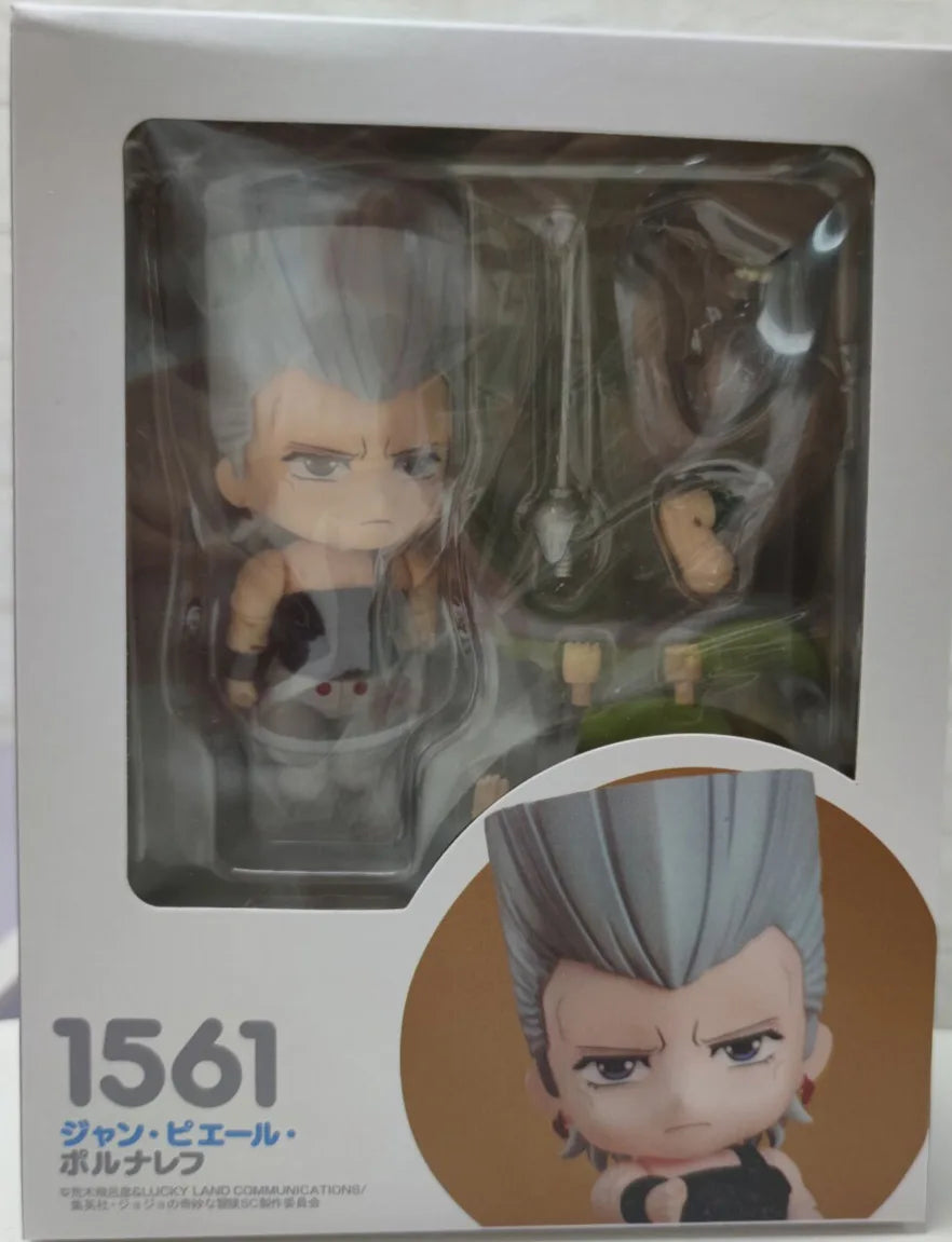 10cm JoJo's Bizarre Adventure JoJos Jean Pierre Polnareff 1561 Action figure toys doll Christmas gift with box