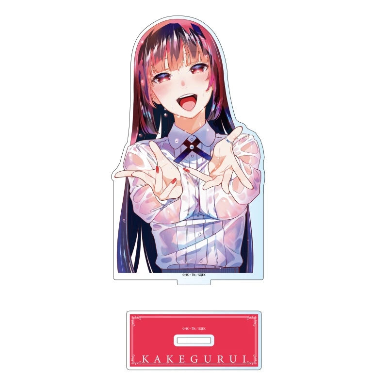 Anime Kakegurui Acrylic Stand figure Yumeko Jabami/Mary Saotome Stand Plate Cosplay Prop Decor Cartoons Gifts 15cm