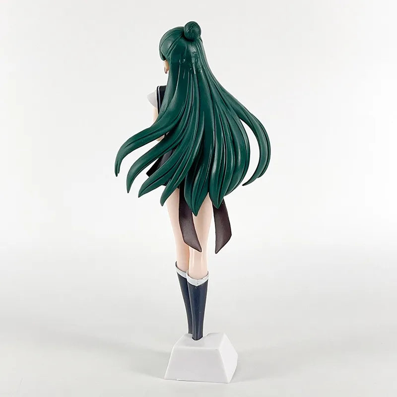23cm Anime Sailor Moon Meiou Setsuna Figure GLITTER&GLAMOURS Kaiou Michiru Tenoh Haruka Tomoe Hotaru Action Figurine Toy Gift