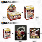 Kayou One Piece Blind box Rubber Figures Thousand Sunny One Piece Ship Figure Luffy Model Toy Birthday Gifts