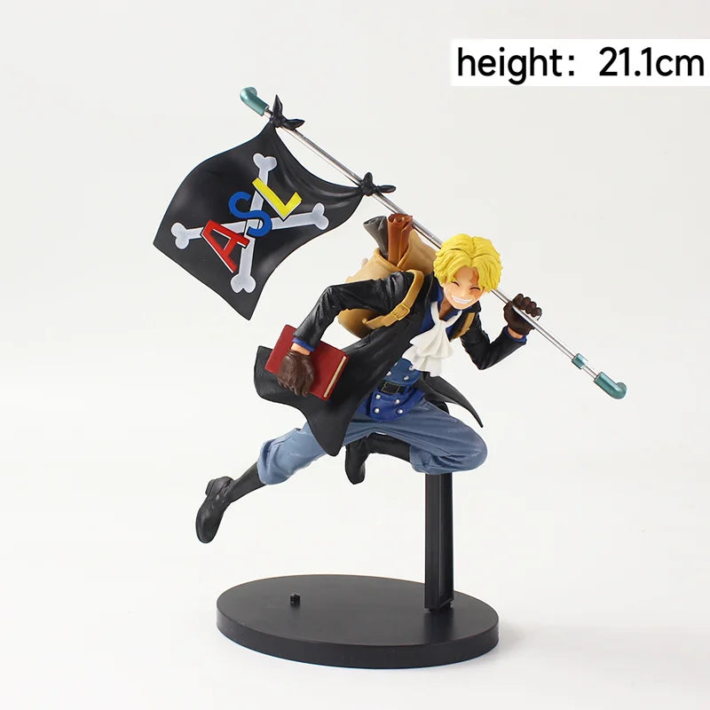 One Piece Anime Figure New World Roronoa Zoro Straw Hat Classic Battle Action Figure Sanji Marco Shanks Sabo Luffy Figurine Toys