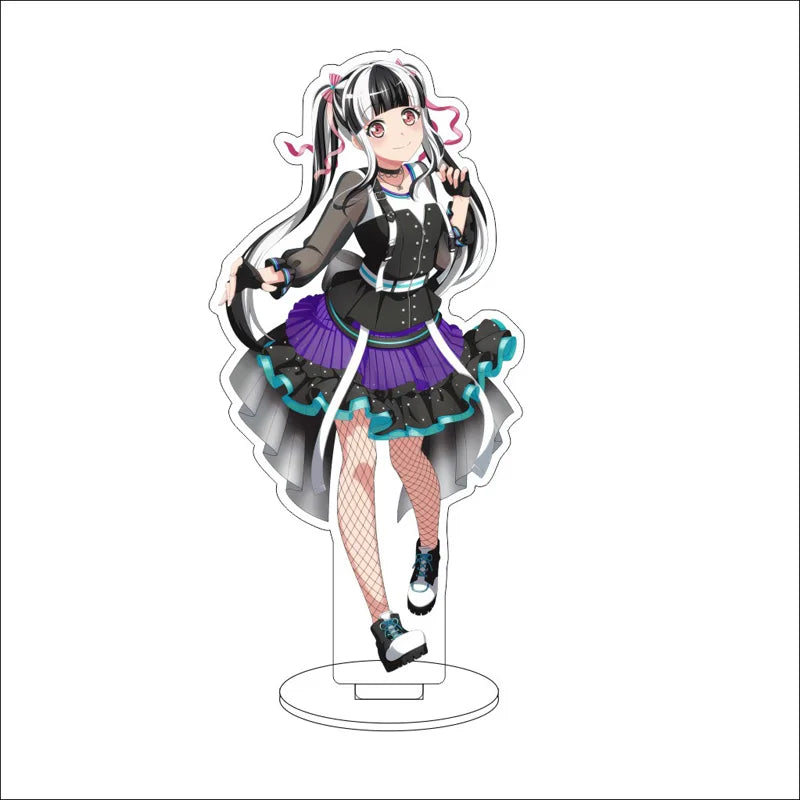 Anime BanG Dream! Acrylic Stand Ornaments Kasumi Toyama Ran Mitake Aya Maruyama Yukina Minato Figure Stand Halloween Gifts